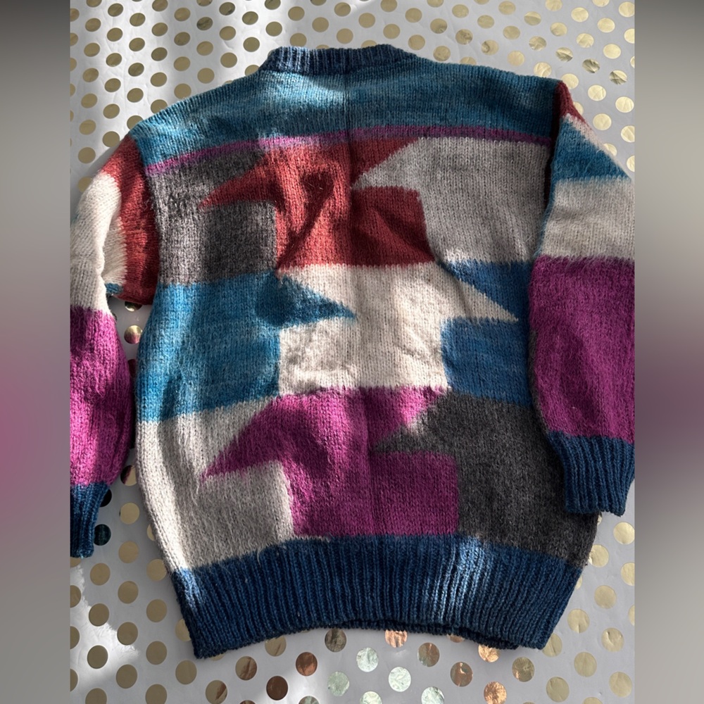 Colorful wool Patterned Sweater - Picture 2 of 2